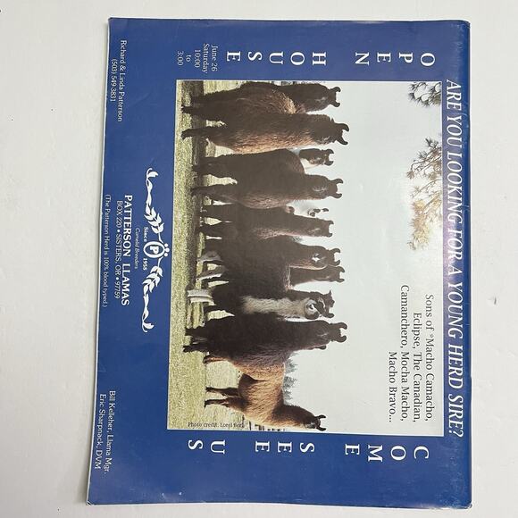 Set of 3 Vintage Llama Banner Magazines April May June July August 1993 - Picture 15 of 16